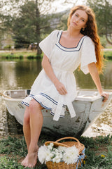 Greer Short Dress | Baltic Born Off White