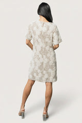 Rhea Sequin Short Dress | Baltic Born Ivory