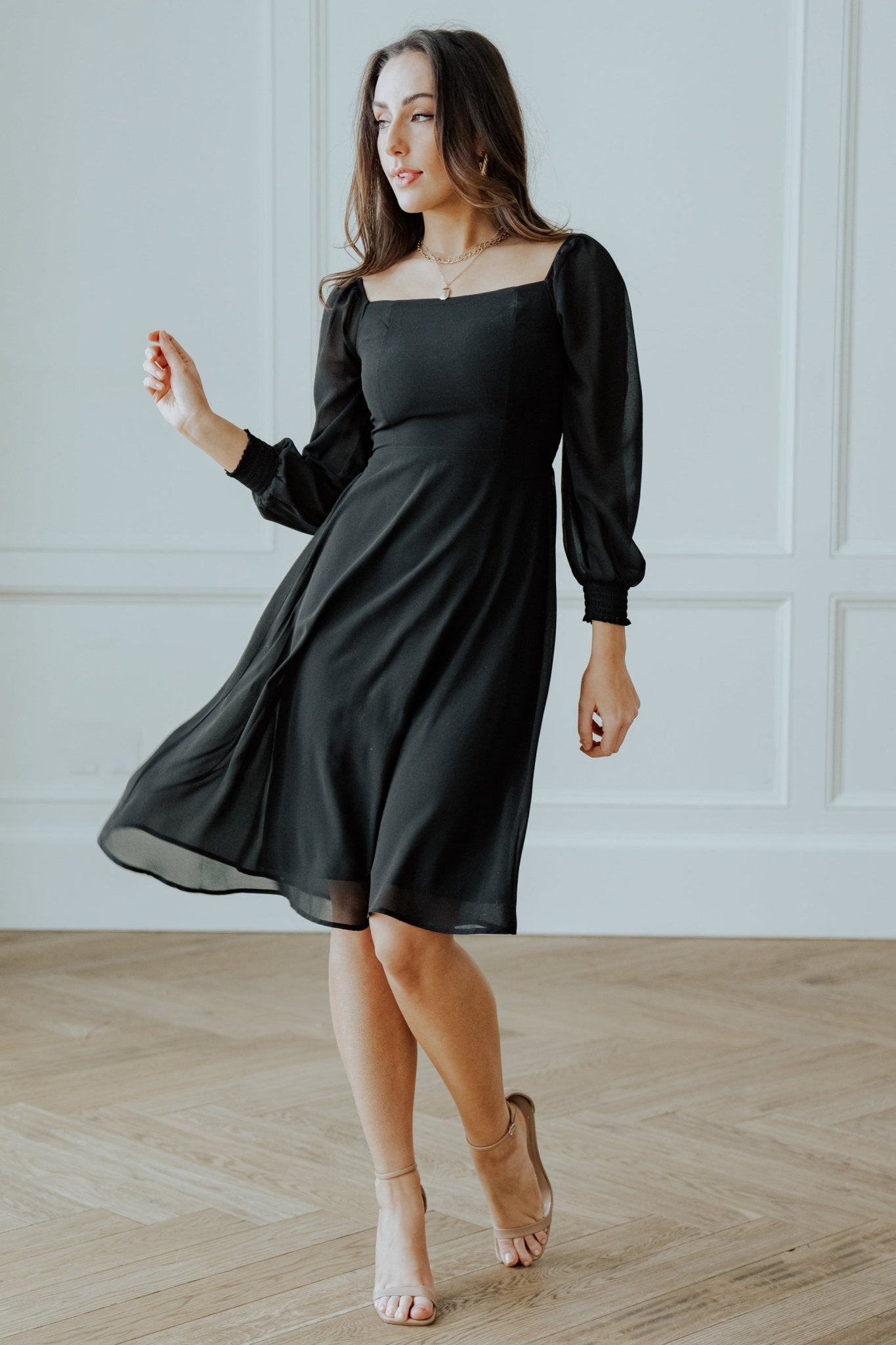 Elise Short Dress | Baltic Born Black
