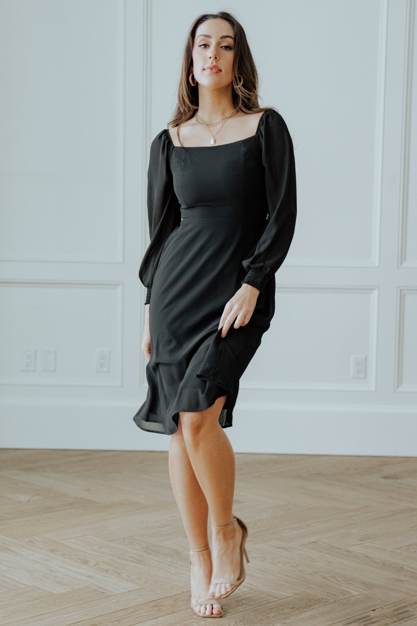 Elise Short Dress | Baltic Born Black