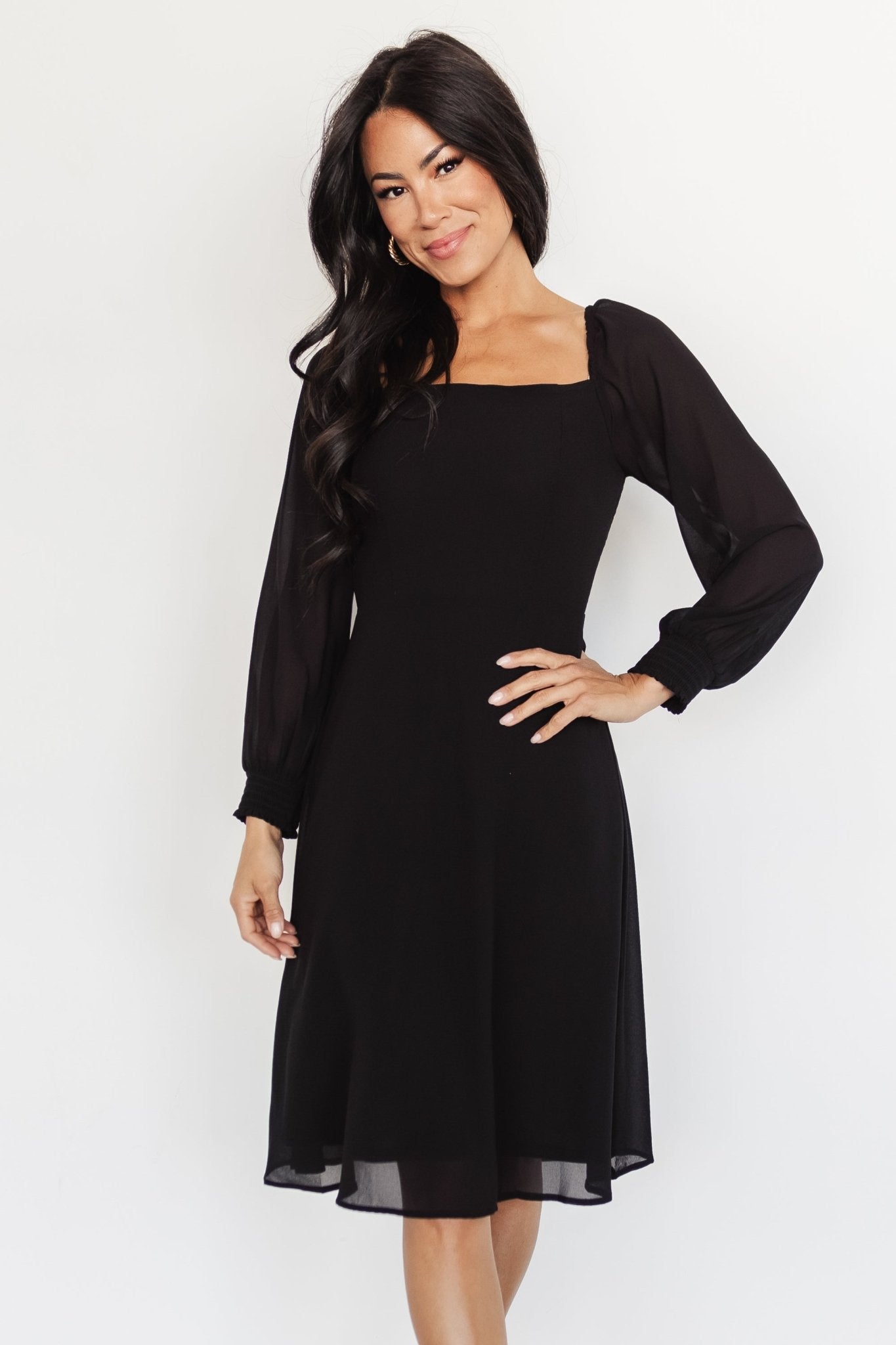 Elise Short Dress | Baltic Born Black