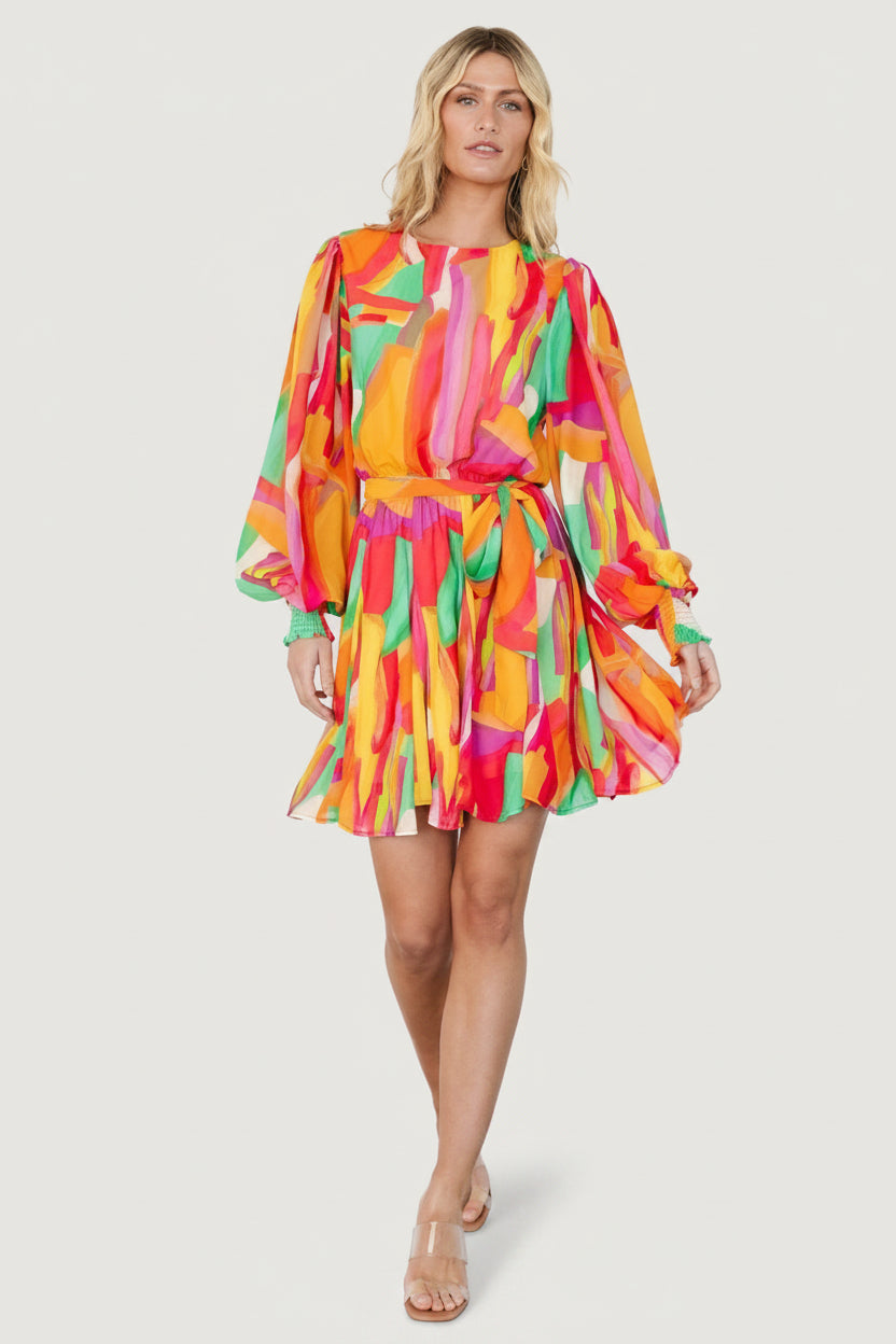 Tavana Short Dress | Baltic Born Multi Print