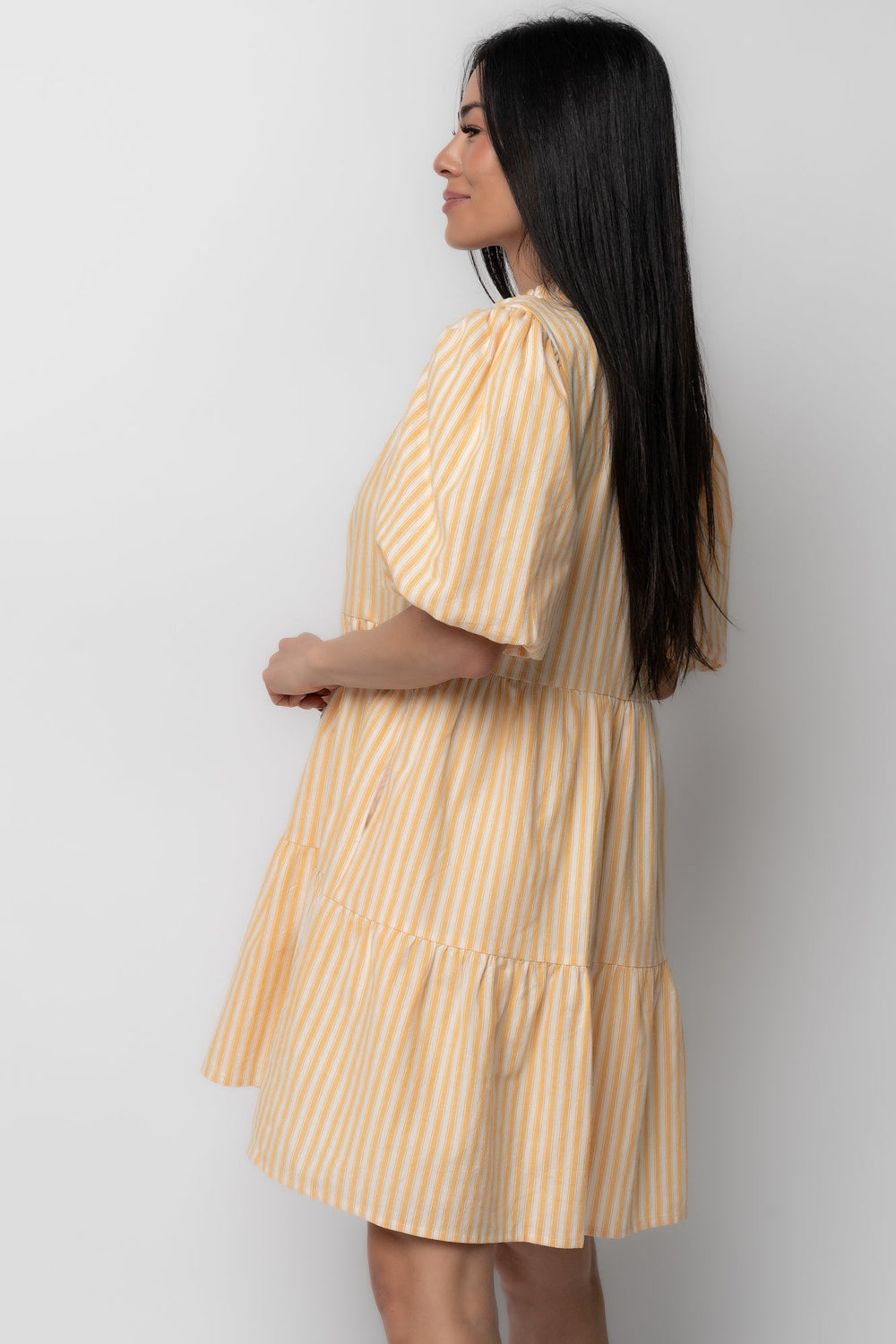 Sadie Short Dress | Baltic Born Creamsicle