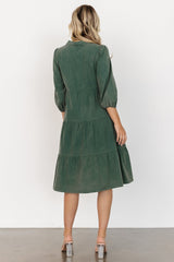 Sari Babydoll Dress | Baltic Born Green