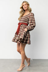 Stina Short Dress | Baltic Born Plaid Multi