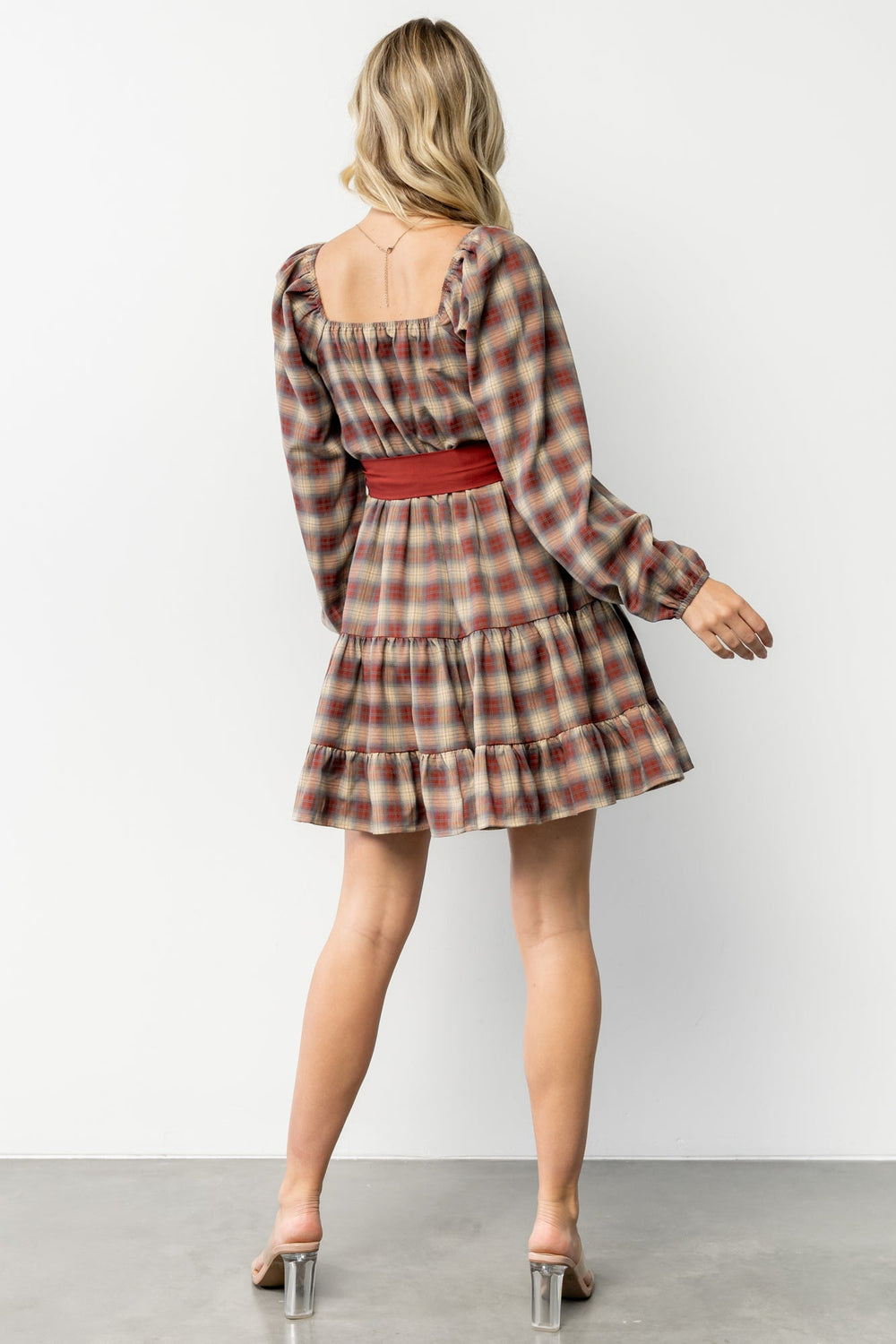 Stina Short Dress | Baltic Born Plaid Multi