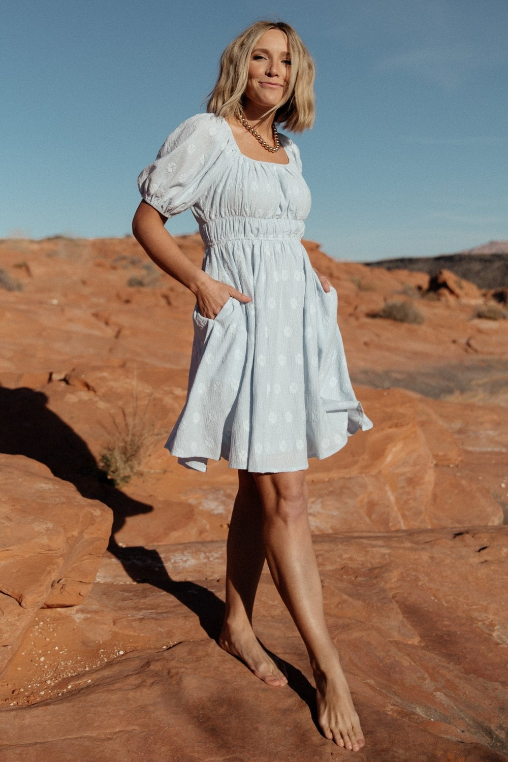 Lexington Short Dress | Baltic Born Blue