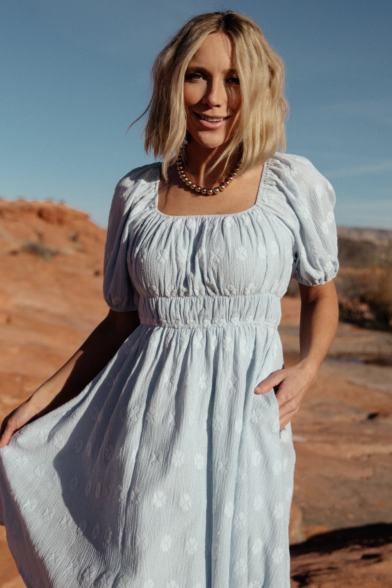 Lexington Short Dress | Baltic Born Blue