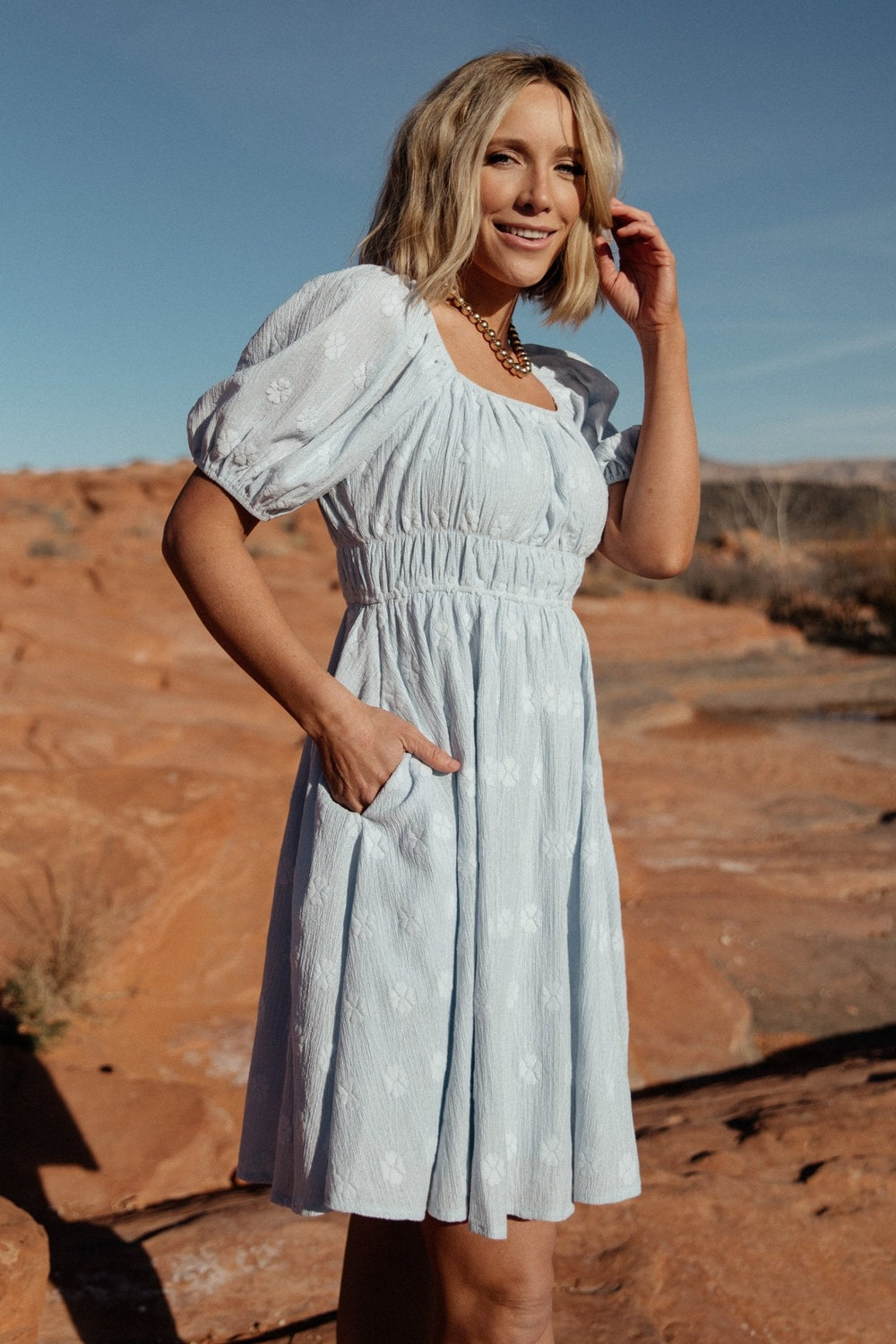 Lexington Short Dress | Baltic Born Blue