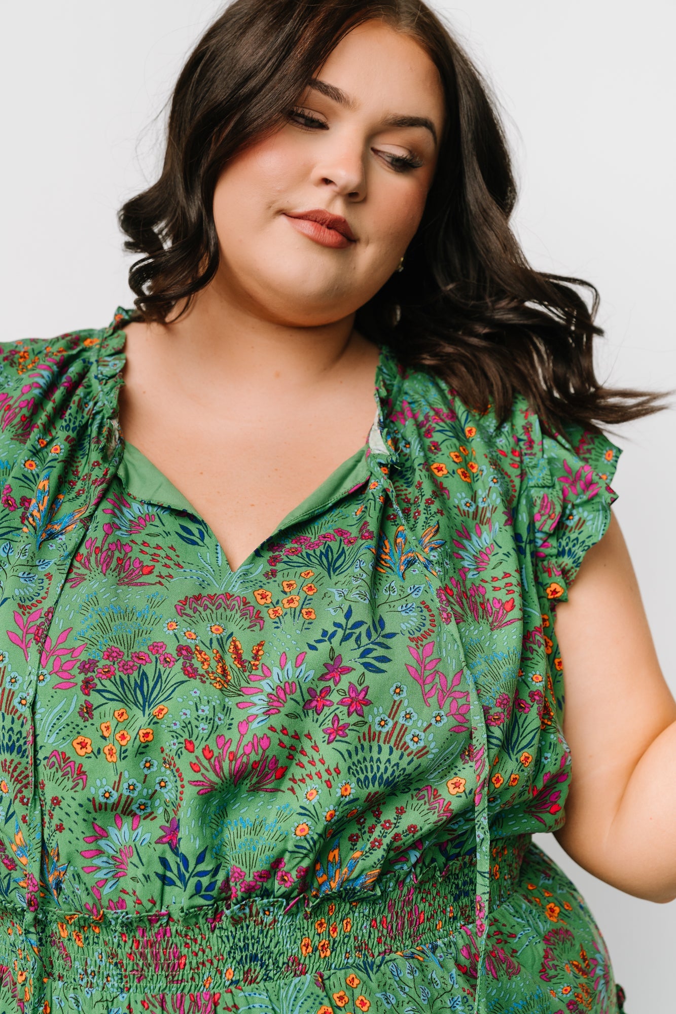Rio Short Dress | Baltic Born Green Multi