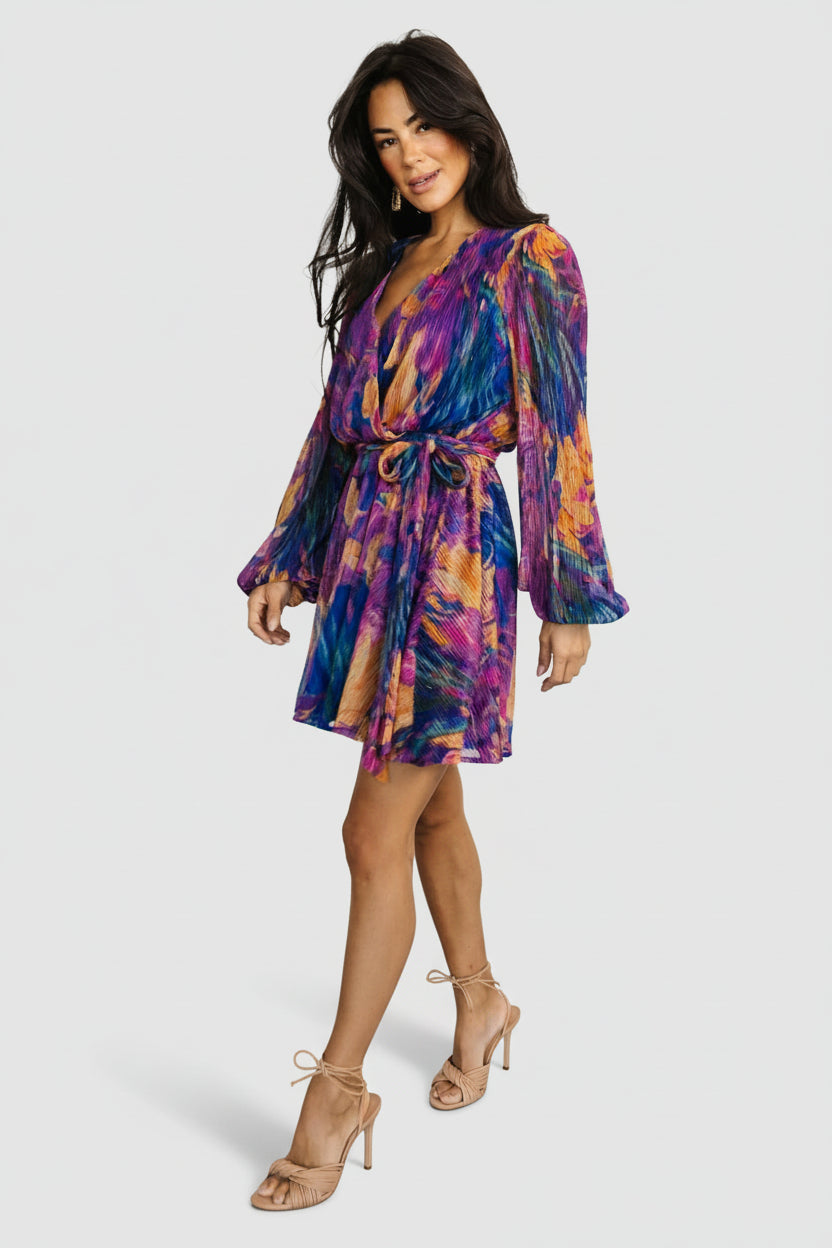 Rev Mini Dress | Baltic Born Blue Multi