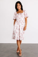 Sonnet Short Dress | Baltic Born Blush Floral