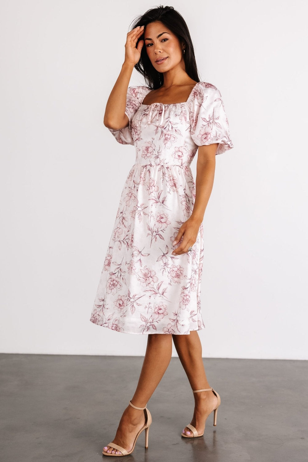 Sonnet Short Dress | Baltic Born Blush Floral