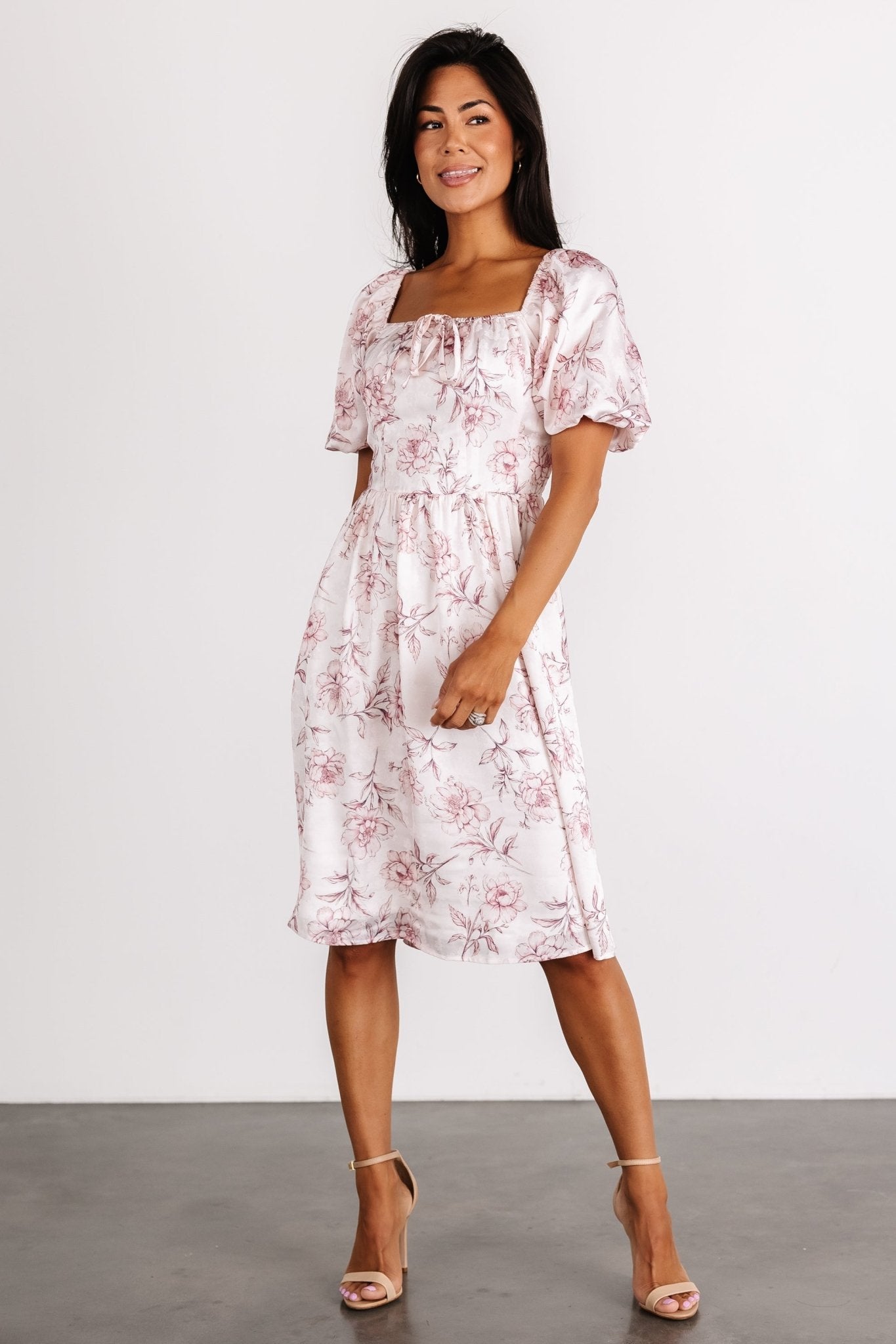 Sonnet Short Dress | Baltic Born Blush Floral