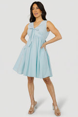 Halsey Short Dress | Baltic Born Light Blue