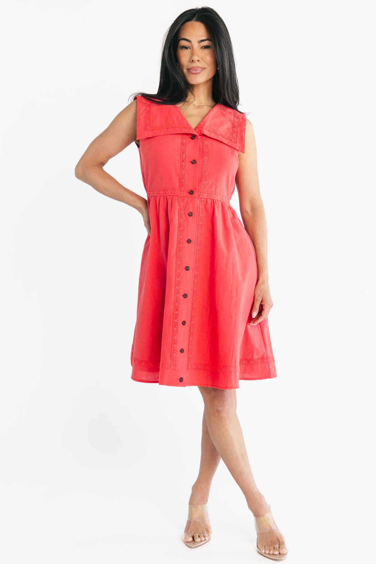 Drew Short Dress | Baltic Born Red