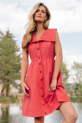 Drew Short Dress | Baltic Born Red