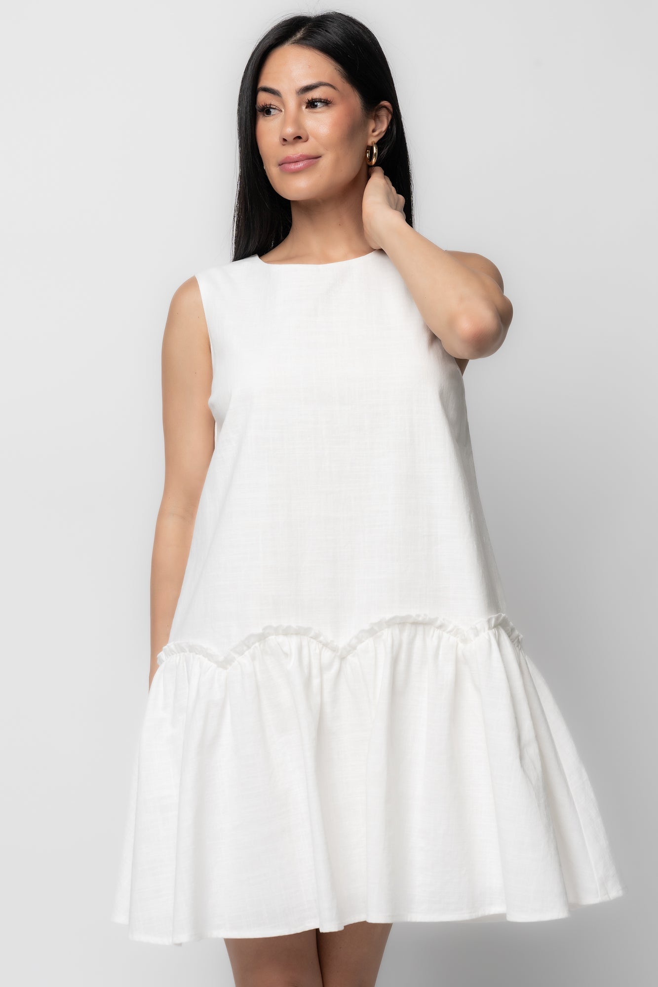 Paulina Short Dress | Baltic Born Off White