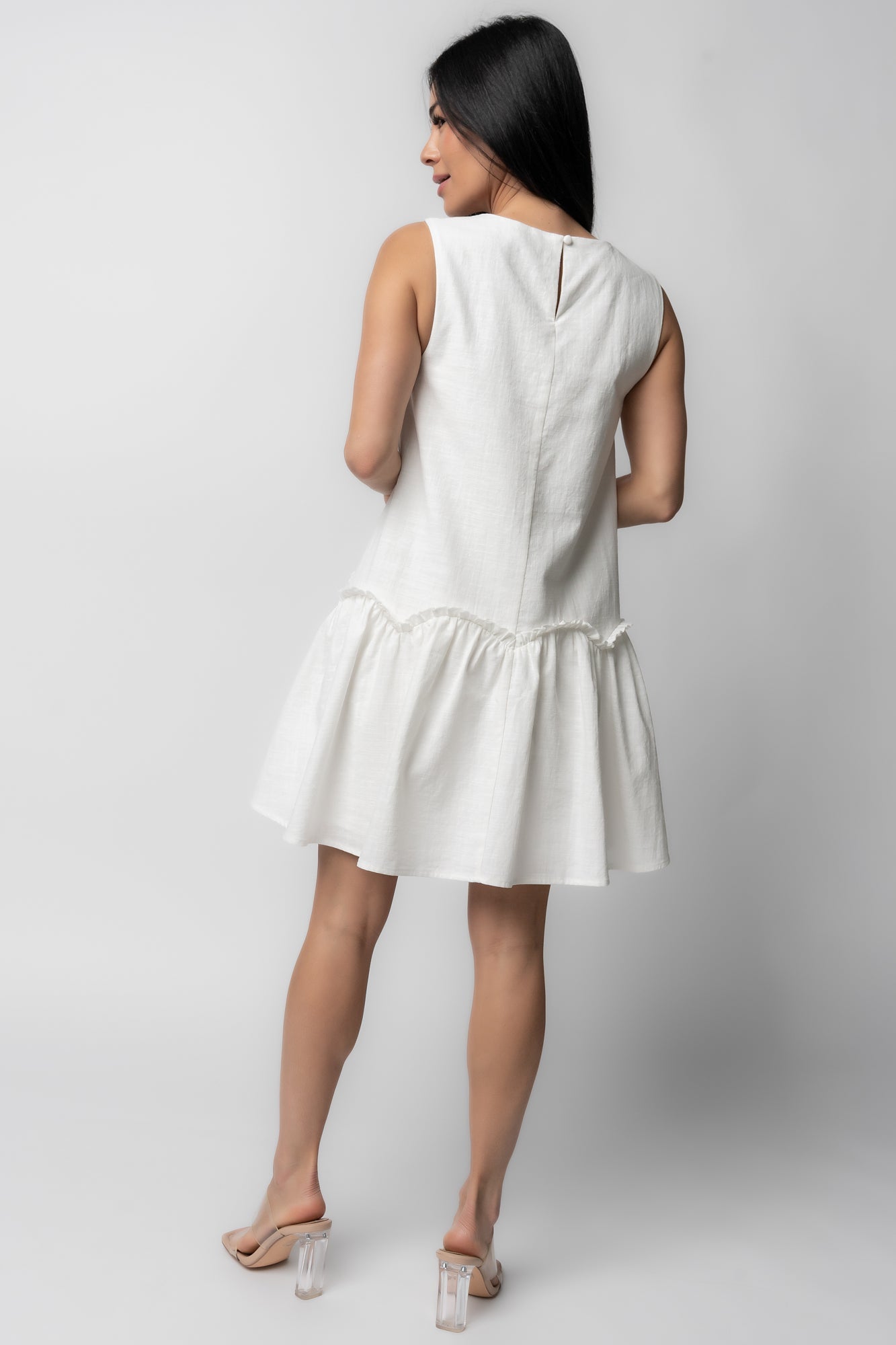 Paulina Short Dress | Baltic Born Off White
