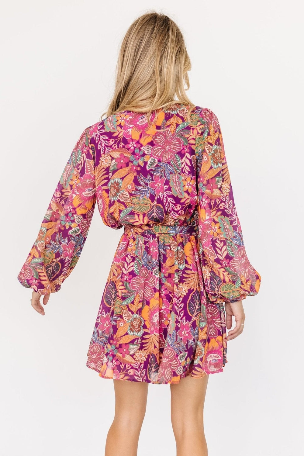 Newark Mini Dress | Baltic Born Purple Multi