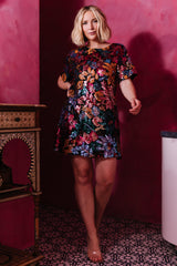 Squires Sequin Short Dress | Baltic Born Black Multi