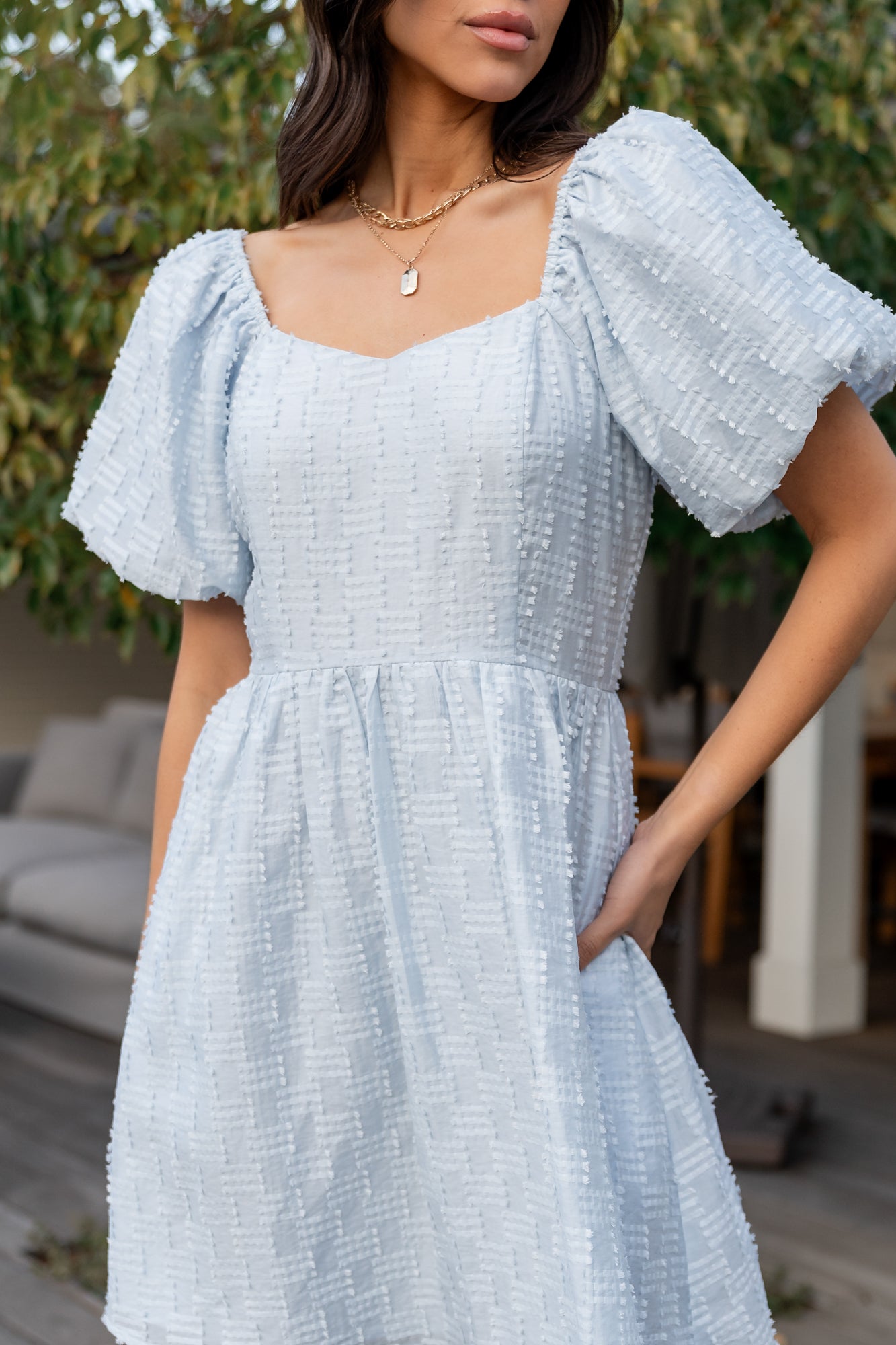 Sommer Short Dress | Baltic Born Light Blue