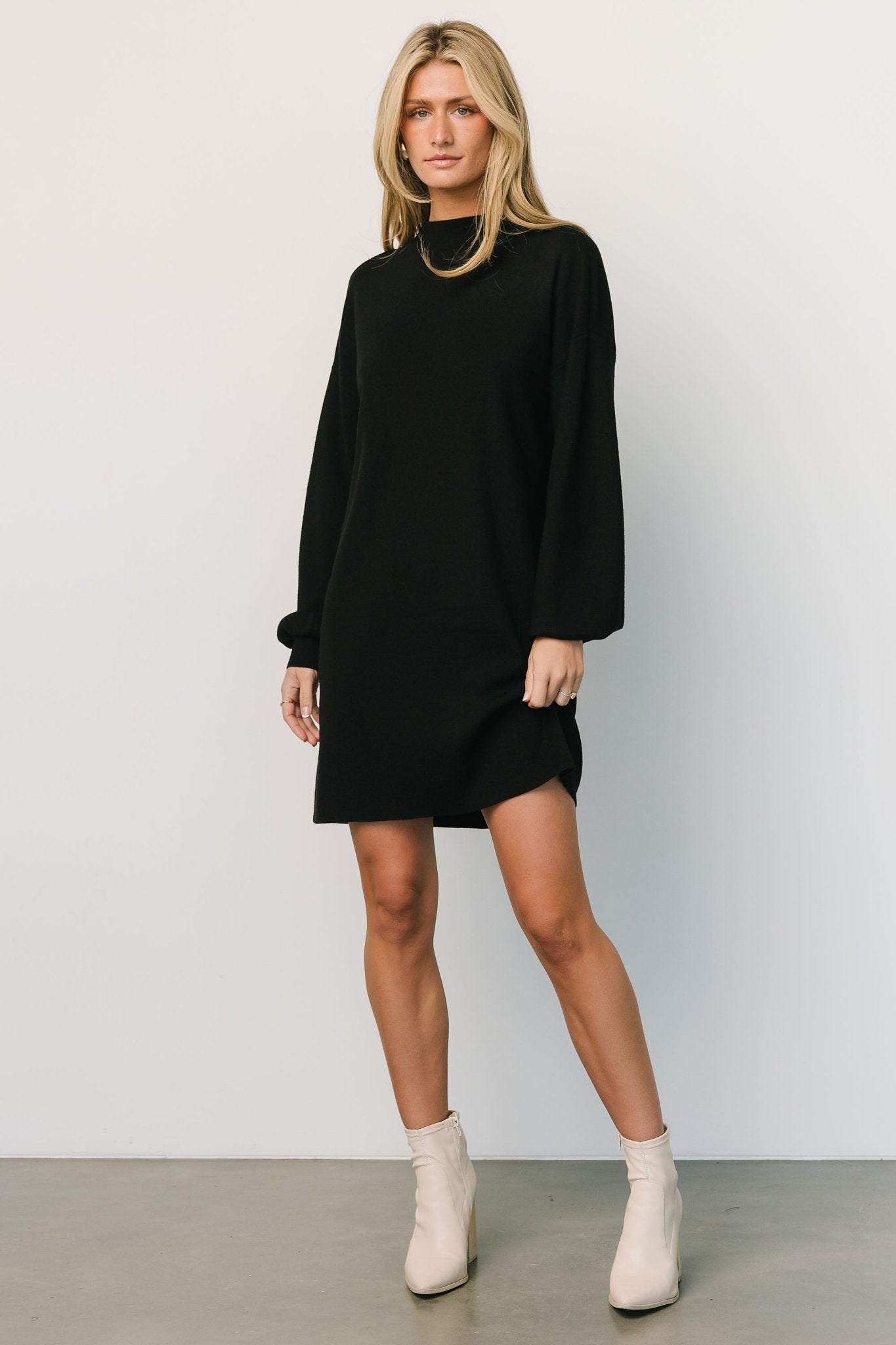 Jennings Sweater Dress | Baltic Born Black