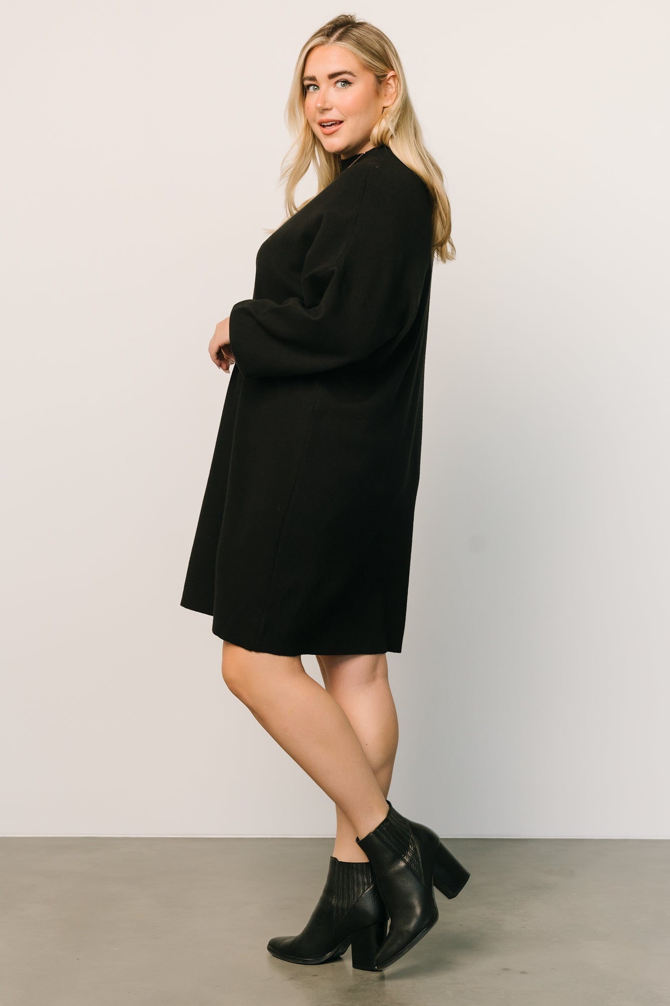 Jennings Sweater Dress | Baltic Born Black