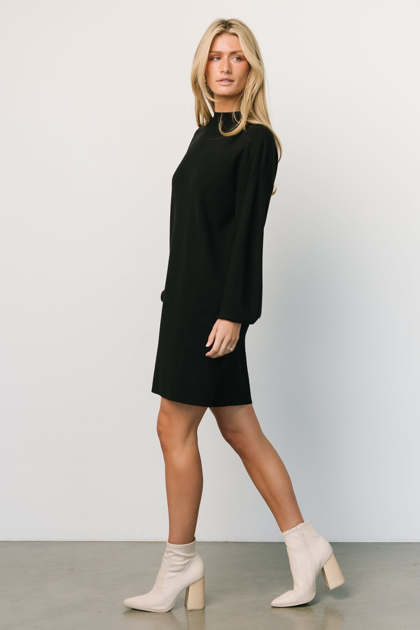 Jennings Sweater Dress | Baltic Born Black