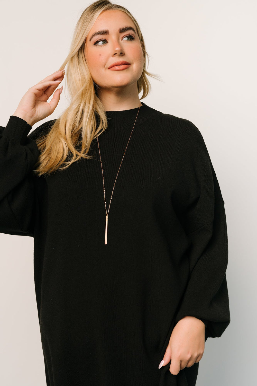 Jennings Sweater Dress | Baltic Born Black