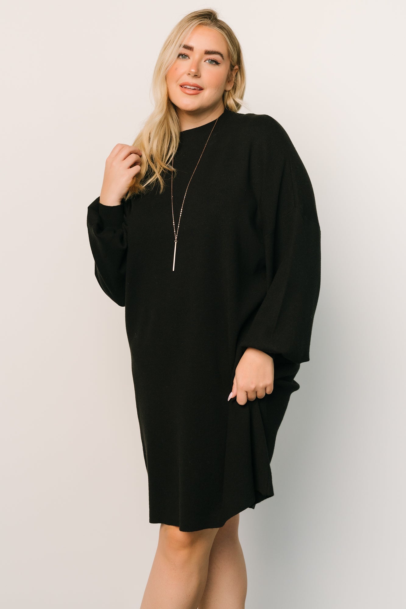 Jennings Sweater Dress | Baltic Born Black