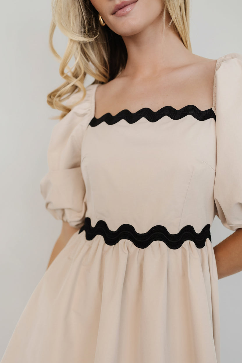 Cecelia Short Dress | Baltic Born Sand