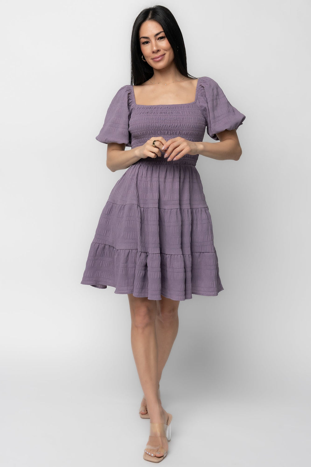 Daze Smocked Dress | Baltic Born Dusty Lavender