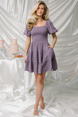 Daze Smocked Dress | Baltic Born Dusty Lavender