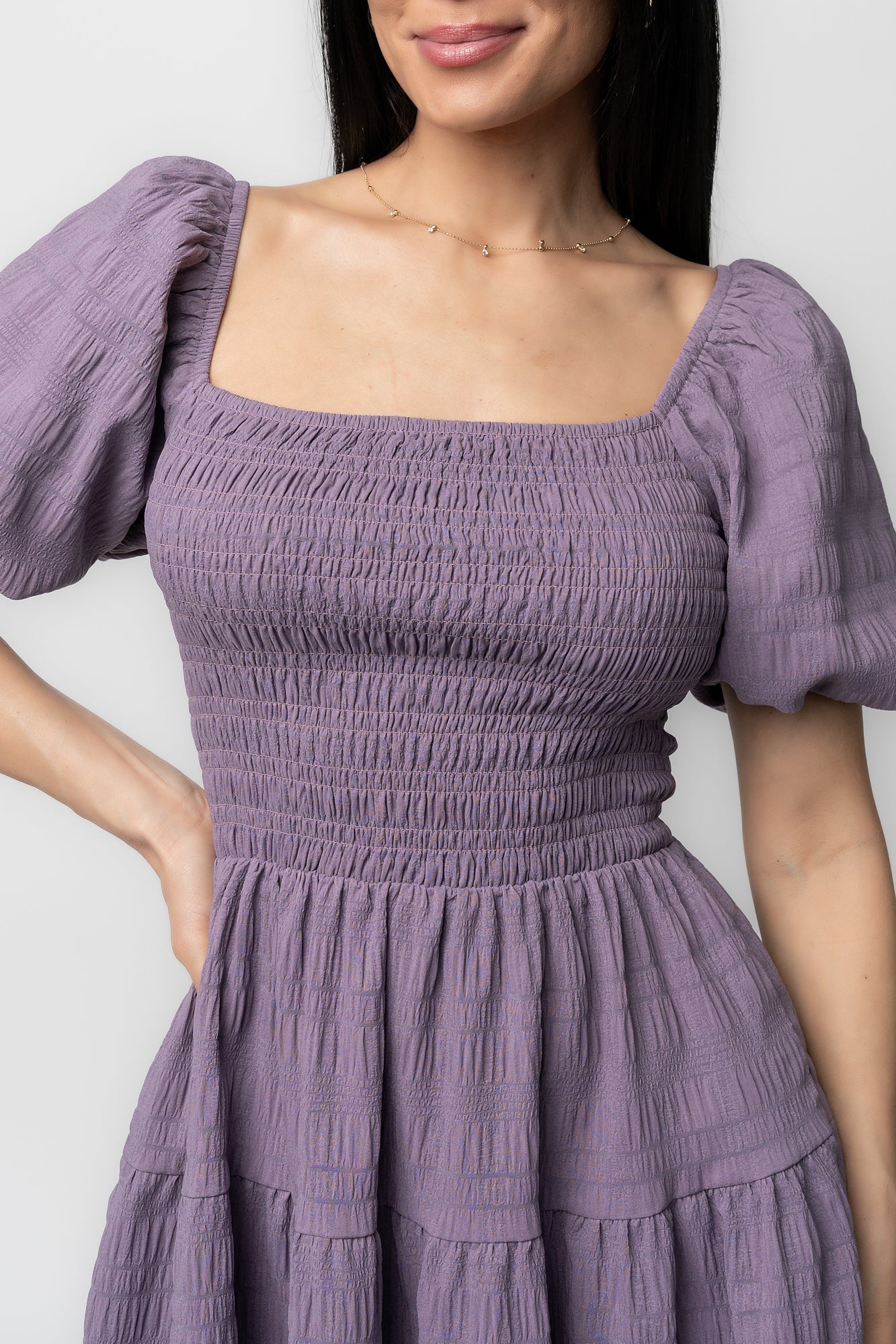 Daze Smocked Dress | Baltic Born Dusty Lavender