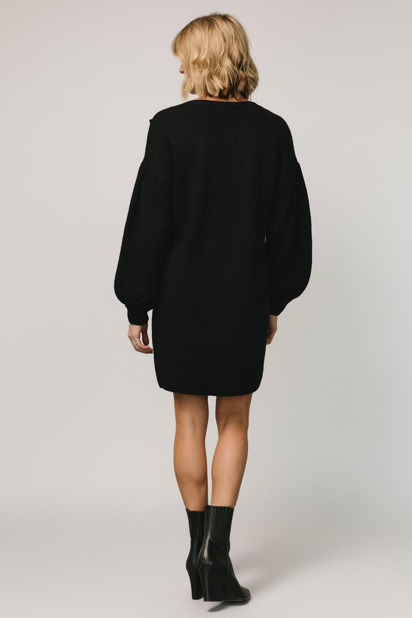 Margaux Sweater Dress | Baltic Born Black