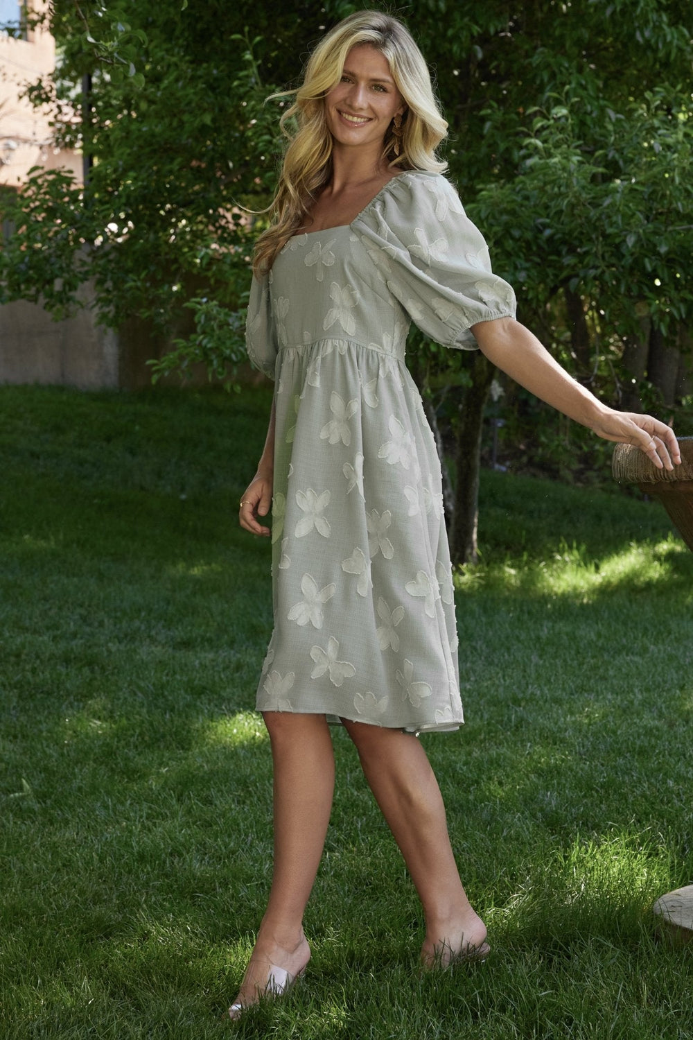 Avery Short Dress | Baltic Born Sage