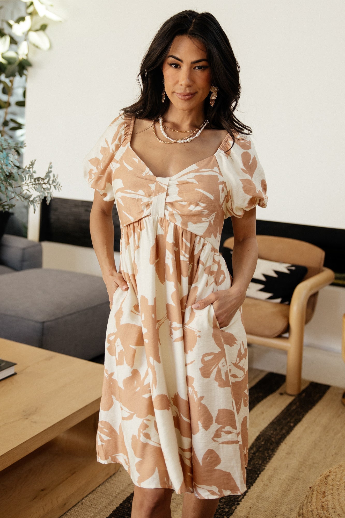 Alona Short Dress | Baltic Born Natural Floral