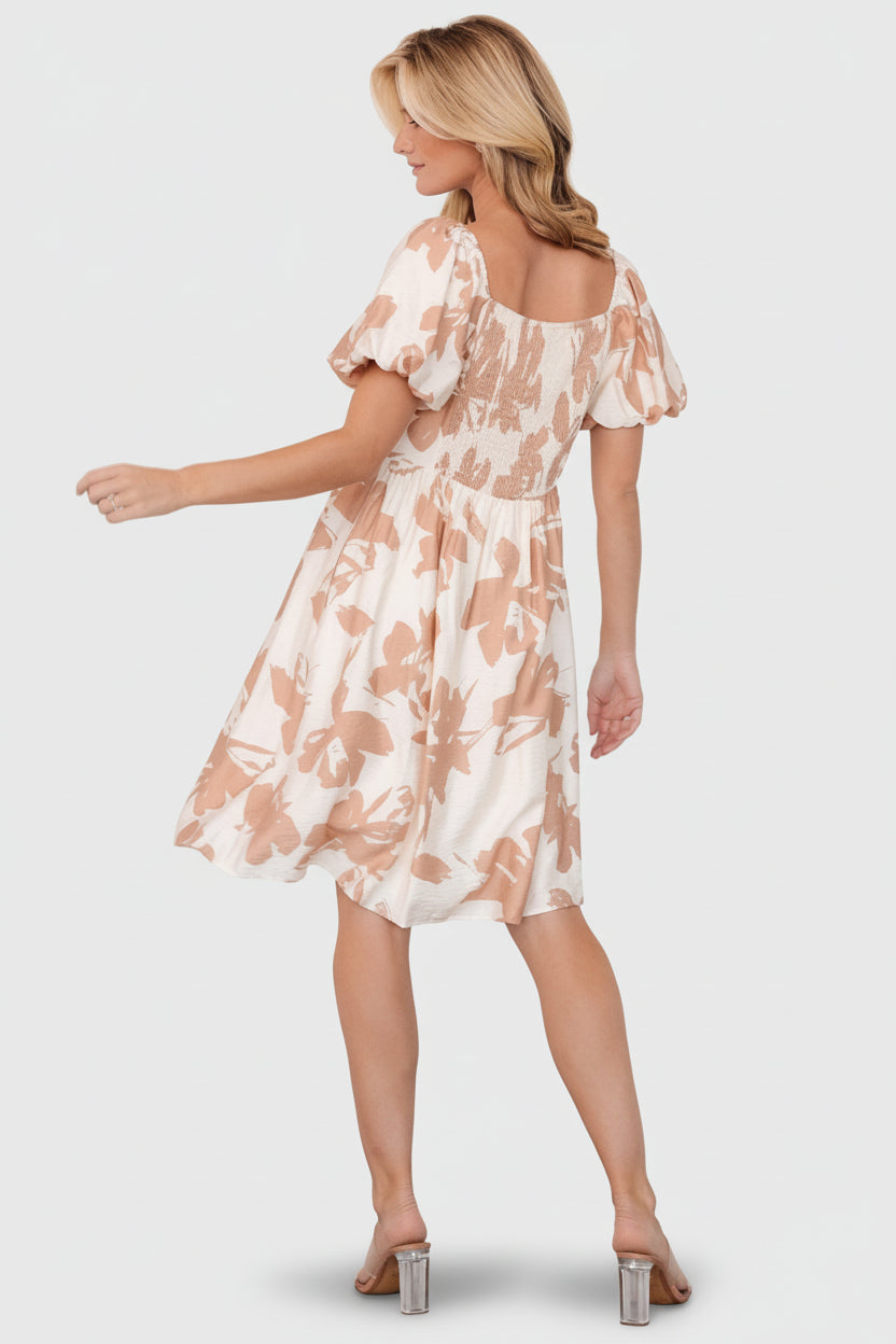 Alona Short Dress | Baltic Born Natural Floral