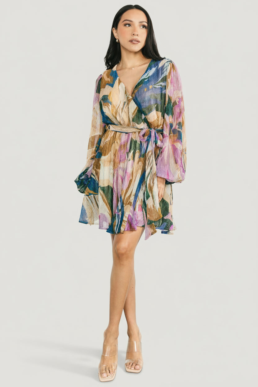 Rev Mini Dress | Baltic Born Orchid Multi