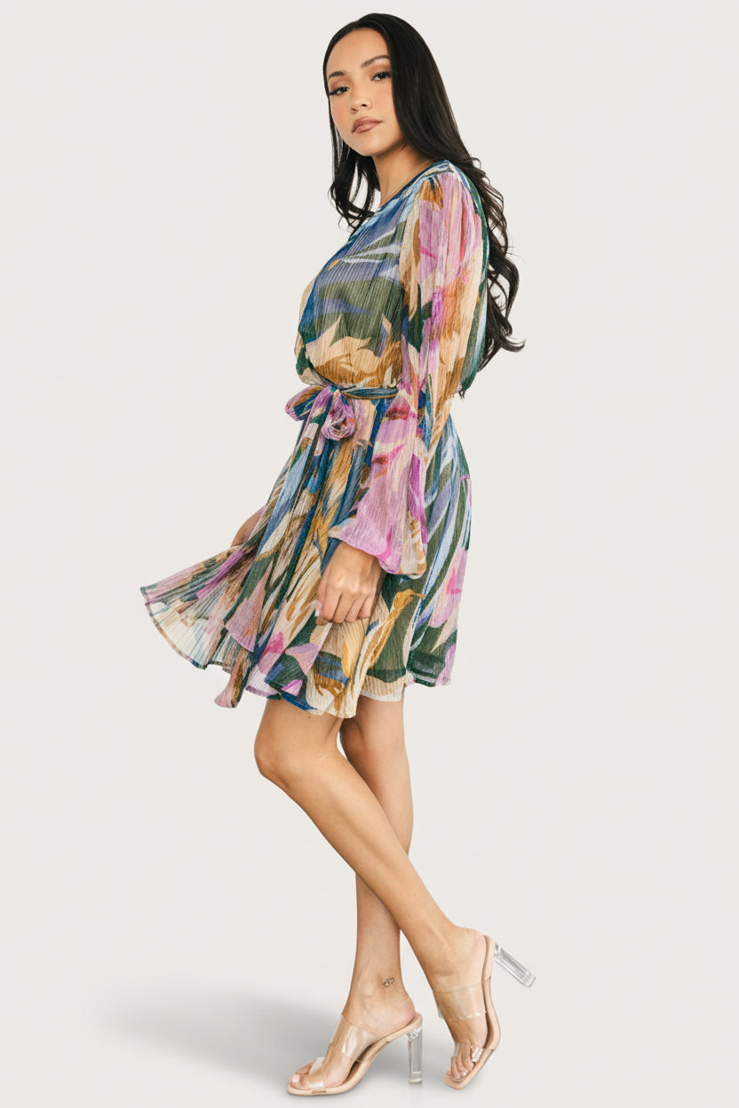 Rev Mini Dress | Baltic Born Orchid Multi