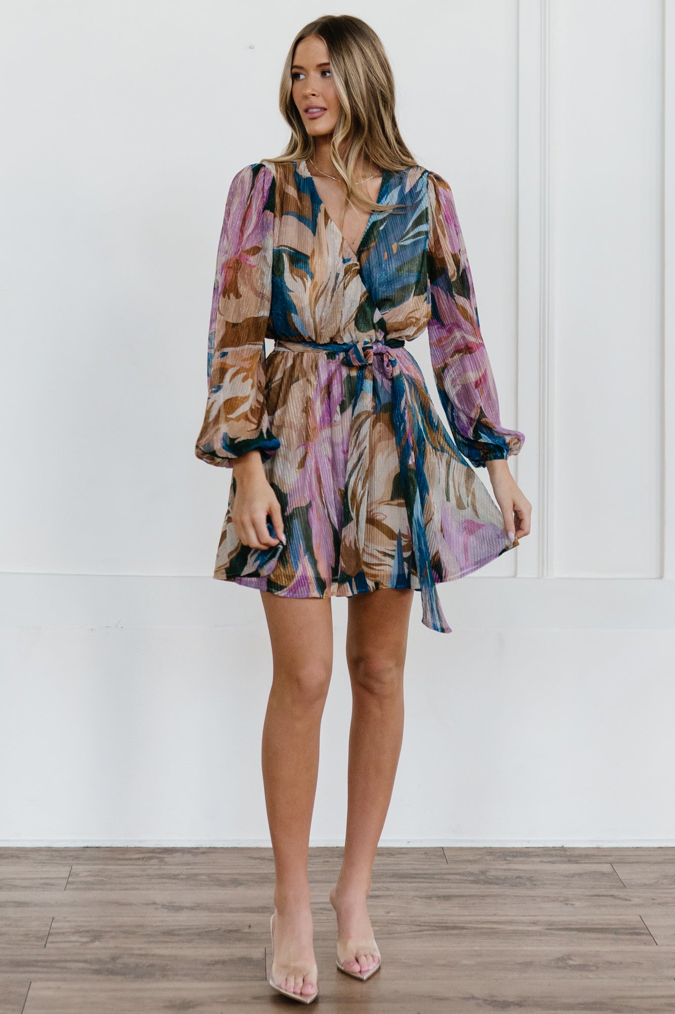 Rev Mini Dress | Baltic Born Orchid Multi