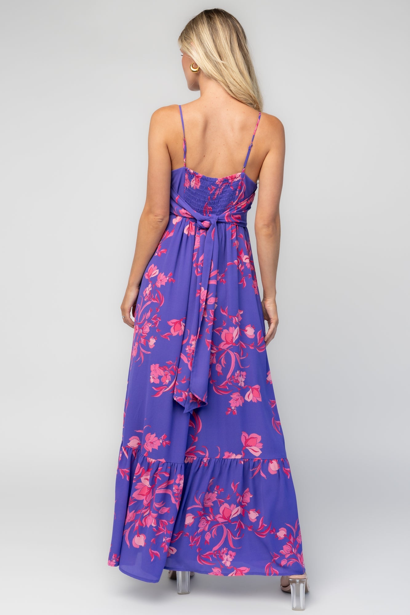 Regan Tank Maxi Dress | Baltic Born Purple Multi