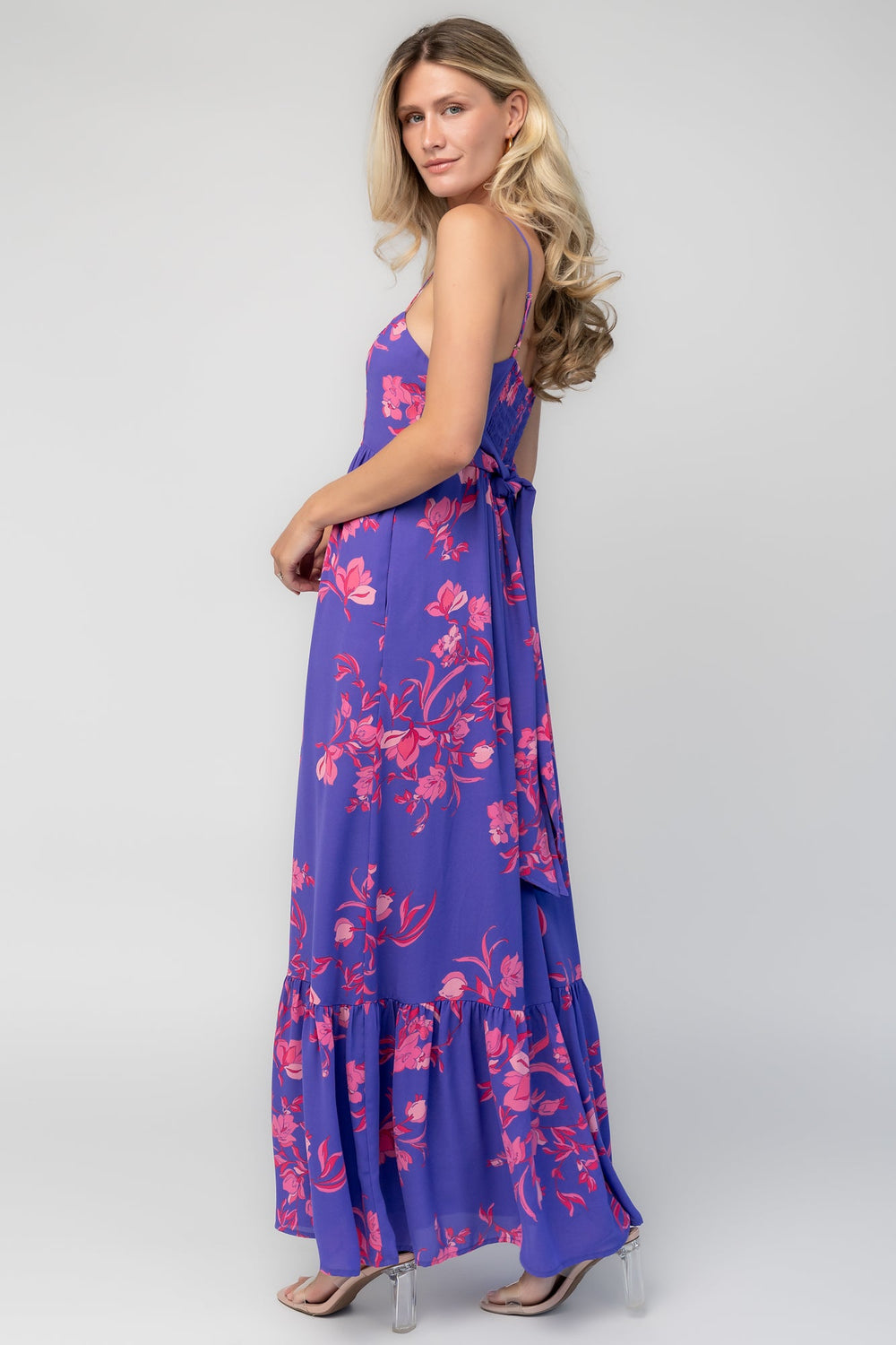 Regan Tank Maxi Dress | Baltic Born Purple Multi