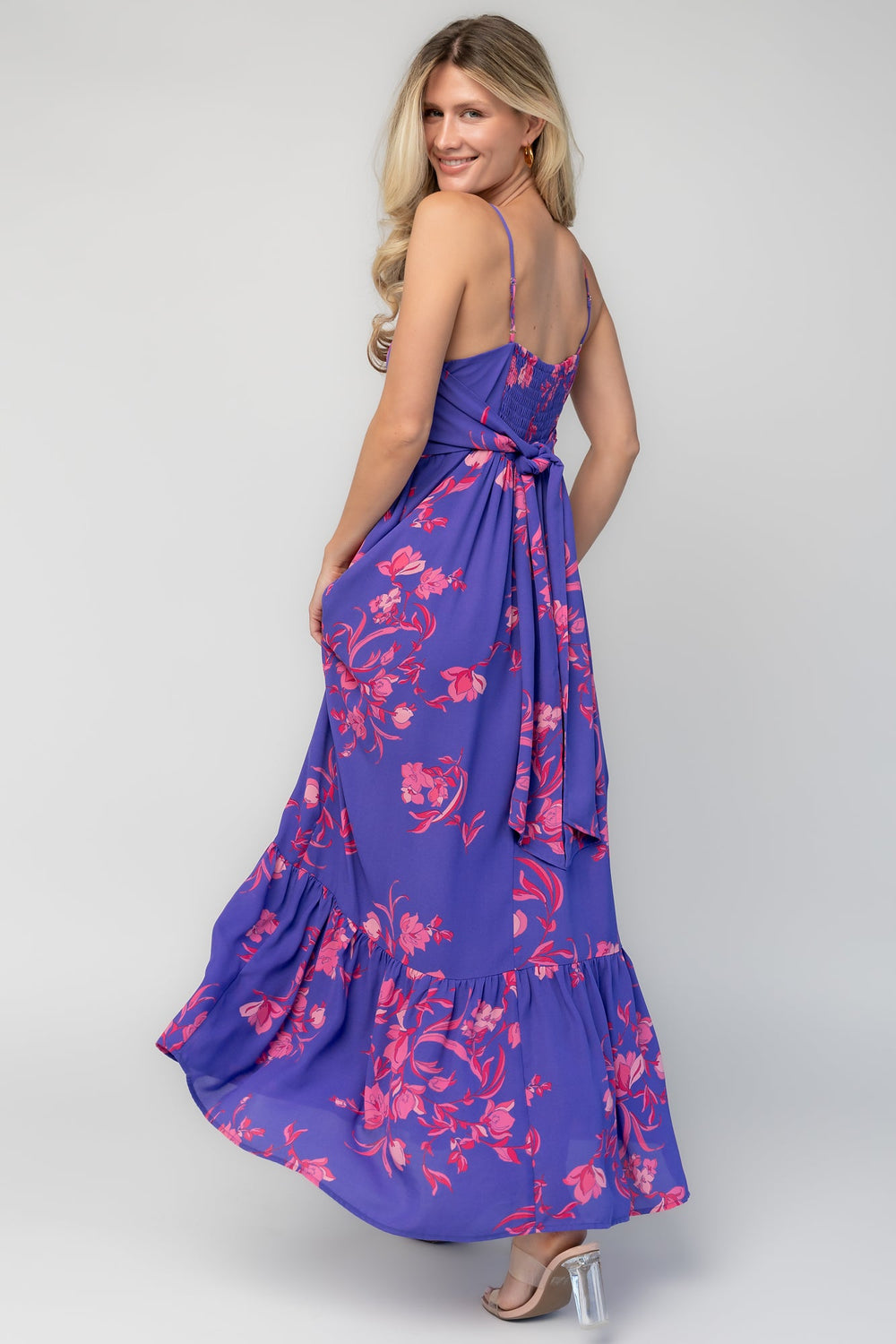 Regan Tank Maxi Dress | Baltic Born Purple Multi