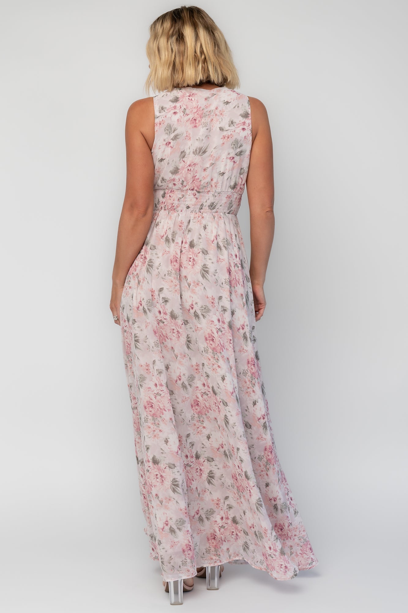 Imogen Maxi Dress | Baltic Born Dusty Mauve Floral
