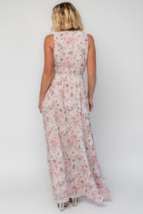 Imogen Maxi Dress | Baltic Born Dusty Mauve Floral