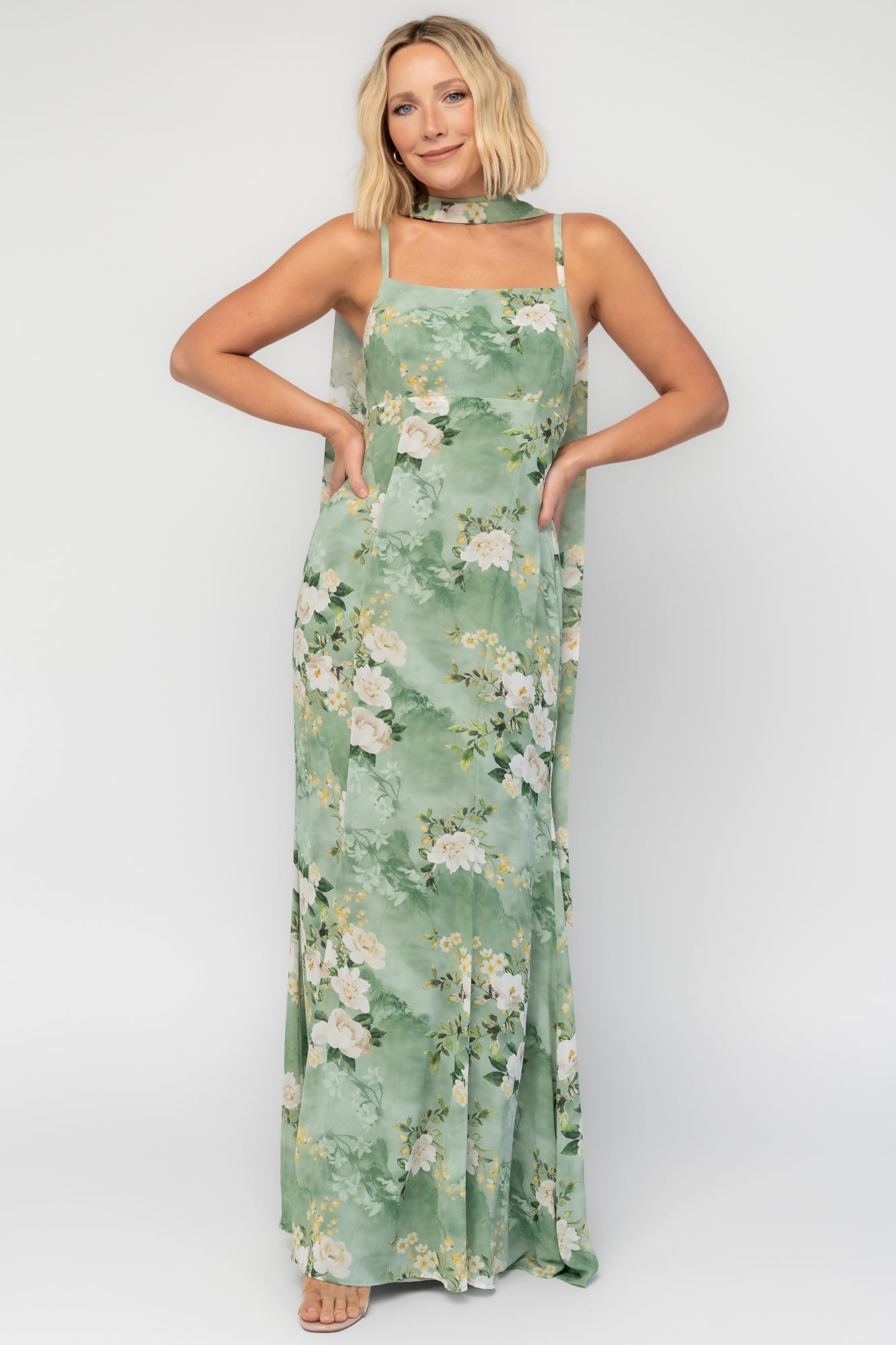 Province Maxi Dress | Baltic Born Sage Floral