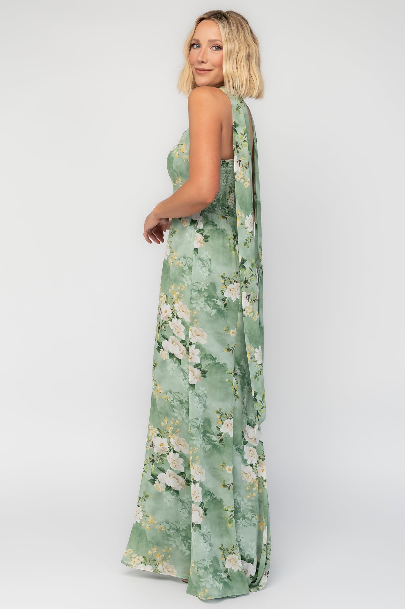 Province Maxi Dress | Baltic Born Sage Floral