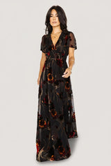 Valen Maxi Dress | Baltic Born Black Multi